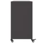Schwarzer Stahlschrank 100,5x39x72 cm von , Sideboards - Ref: Foro24-846734, Preis: 134,55 €, Rabatt: %