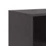 Schwarzer Stahlschrank 100,5x39x72 cm von , Sideboards - Ref: Foro24-846734, Preis: 134,55 €, Rabatt: %