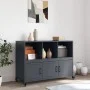Anrichte aus anthrazitgrauem Stahl 100,5x39x72 cm von , Sideboards - Ref: Foro24-846736, Preis: 136,27 €, Rabatt: %