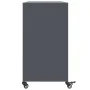 Anrichte aus anthrazitgrauem Stahl 100,5x39x72 cm von , Sideboards - Ref: Foro24-846736, Preis: 136,27 €, Rabatt: %