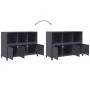 Anrichte aus anthrazitgrauem Stahl 100,5x39x72 cm von , Sideboards - Ref: Foro24-846736, Preis: 136,27 €, Rabatt: %