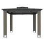 Cenador con doble techo de tela gris antracita 2,94x2,94 m de , Carpas y cenadores - Ref: Foro24-368445, Precio: 349,50 €, De...