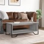 Graue Sonoma-Ingenieurholz-Couchtisch 100x51x40 cm von , Couchtisch - Ref: Foro24-848482, Preis: 61,36 €, Rabatt: %