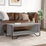 Mesa de centro madera de ingeniería gris Sonoma 100x51x40 cm de , Mesas de centro - Ref: Foro24-848482, Precio: 60,45 €, Desc...