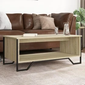 Wohnzimmertisch aus Sonoma-Eiche Spanplatte 100x51x40 cm von , Couchtisch - Ref: Foro24-848480, Preis: 60,86 €, Rabatt: %