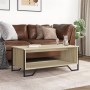Mesa de centro madera de ingeniería roble Sonoma 100x51x40 cm by , Coffee table - Ref: Foro24-848480, Price: 61,82 €, Discoun...