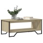 Wohnzimmertisch aus Sonoma-Eiche Spanplatte 100x51x40 cm von , Couchtisch - Ref: Foro24-848480, Preis: 61,82 €, Rabatt: %