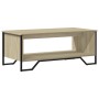 Mesa de centro madera de ingeniería roble Sonoma 100x51x40 cm by , Coffee table - Ref: Foro24-848480, Price: 61,82 €, Discoun...