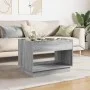 Mesa de centro con Infinity LED gris Sonoma 70x50x50 cm by , Coffee table - Ref: Foro24-847663, Price: 101,85 €, Discount: %