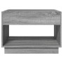 Mesa de centro con Infinity LED gris Sonoma 70x50x50 cm de , Mesas de centro - Ref: Foro24-847663, Precio: 103,29 €, Descuent...