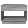 Mesa de centro con Infinity LED gris Sonoma 70x50x50 cm by , Coffee table - Ref: Foro24-847663, Price: 101,85 €, Discount: %