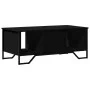 Mesa de centro madera de ingeniería negro 100x51x40 cm by , Coffee table - Ref: Foro24-848489, Price: 62,15 €, Discount: %
