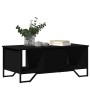 Schwarzer Couchtisch aus Ingenieurholz 100x51x40 cm von , Couchtisch - Ref: Foro24-848489, Preis: 62,93 €, Rabatt: %