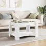 Mesa de centro madera de ingeniería blanco 73x53x45 cm by , Coffee table - Ref: Foro24-847546, Price: 102,83 €, Discount: %