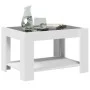 Weißer Couchtisch aus Holzwerkstoff 73x53x45 cm von , Couchtisch - Ref: Foro24-847546, Preis: 102,83 €, Rabatt: %