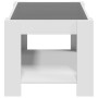 Weißer Couchtisch aus Holzwerkstoff 73x53x45 cm von , Couchtisch - Ref: Foro24-847546, Preis: 104,27 €, Rabatt: %