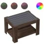 Mesa de centro y LED madera ingeniería marrón roble 73x53x45 cm by , Coffee table - Ref: Foro24-847552, Price: 115,85 €, Disc...