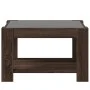 Mesa de centro y LED madera ingeniería marrón roble 73x53x45 cm by , Coffee table - Ref: Foro24-847552, Price: 115,85 €, Disc...