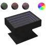 Mesa de centro con LED madera de ingeniería negro 70x50x45 cm by , Coffee table - Ref: Foro24-847533, Price: 120,00 €, Discou...