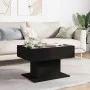 Mesa de centro con LED madera de ingeniería negro 70x50x45 cm by , Coffee table - Ref: Foro24-847533, Price: 120,00 €, Discou...