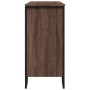 Ingenieurholz-Sideboard in brauner Eiche, 101x35,5x74,5 cm. von , Sideboards - Ref: Foro24-848558, Preis: 78,03 €, Rabatt: %