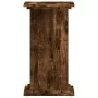 Soportes de plantas madera ingeniería roble ahumado 33x33x60 cm by , Pot stands - Ref: Foro24-852964, Price: 42,27 €, Discoun...