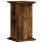 Pflanzenständer aus geräucherter Eichen-Ingenieurholz 33x33x60 cm. von , Topfständer - Ref: Foro24-852964, Preis: 41,25 €, Ra...