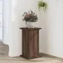 Soportes de plantas madera ingeniería marrón roble 33x33x60 cm de , Soportes para macetas - Ref: Foro24-852966, Precio: 46,34...