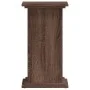 Soportes de plantas madera ingeniería marrón roble 33x33x60 cm de , Soportes para macetas - Ref: Foro24-852966, Precio: 46,34...