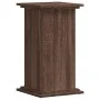 Soportes de plantas madera ingeniería marrón roble 33x33x60 cm de , Soportes para macetas - Ref: Foro24-852966, Precio: 46,34...