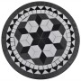 Mesa de bistro terraza mosaico negro y blanco 60 cm de vidaXL, Mesas de jardín - Ref: Foro24-41532, Precio: 94,62 €, Descuent...