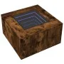 Mittel- und LED-Tisch aus geräucherter Eichen-Ingenieurholz, 60x60x40cm. von , Couchtisch - Ref: Foro24-847571, Preis: 118,62...