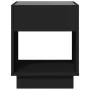 Mesita de noche con Infinity LED negra 40x40x50 cm de , Mesitas de noche - Ref: Foro24-3284078, Precio: 68,18 €, Descuento: %