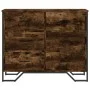 Cajonera de madera de ingeniería roble ahumado 91x35,5x74,5 cm de , Cajoneras - Ref: Foro24-3295304, Precio: 144,53 €, Descue...