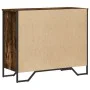 Cajonera de madera de ingeniería roble ahumado 91x35,5x74,5 cm de , Cajoneras - Ref: Foro24-3295304, Precio: 144,53 €, Descue...