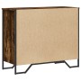 Cajonera de madera de ingeniería roble ahumado 91x35,5x74,5 cm by , Drawers - Ref: Foro24-3295304, Price: 146,91 €, Discount: %