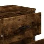 Cajonera de madera de ingeniería roble ahumado 91x35,5x74,5 cm de , Cajoneras - Ref: Foro24-3295304, Precio: 144,53 €, Descue...