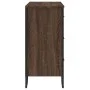 Engineered wood brown oak chest of drawers 91x35.5x74.5 cm by , Drawers - Ref: Foro24-3295306, Price: 123,66 €, Discount: %