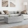 Mesa de centro con Infinity LED gris hormigón 116x69x40 cm by , Coffee table - Ref: Foro24-3284059, Price: 209,97 €, Discount: %
