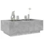 Mesa de centro con Infinity LED gris hormigón 116x69x40 cm by , Coffee table - Ref: Foro24-3284059, Price: 209,97 €, Discount: %