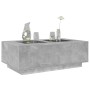 Mesa de centro con Infinity LED gris hormigón 116x69x40 cm von , Couchtisch - Ref: Foro24-3284059, Preis: 217,15 €, Rabatt: %