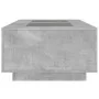 Mesa de centro con Infinity LED gris hormigón 116x69x40 cm by , Coffee table - Ref: Foro24-3284059, Price: 209,97 €, Discount: %