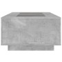 Mesa de centro con Infinity LED gris hormigón 116x69x40 cm von , Couchtisch - Ref: Foro24-3284059, Preis: 217,15 €, Rabatt: %