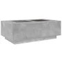 Mesa de centro con Infinity LED gris hormigón 116x69x40 cm by , Coffee table - Ref: Foro24-3284059, Price: 209,97 €, Discount: %