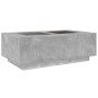 Mesa de centro con Infinity LED gris hormigón 116x69x40 cm von , Couchtisch - Ref: Foro24-3284059, Preis: 217,15 €, Rabatt: %