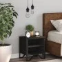 Mesita de noche madera de ingeniería negra 40x30x40 cm de , Mesitas de noche - Ref: Foro24-848494, Precio: 35,78 €, Descuento: %