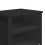Mesita de noche madera de ingeniería negra 40x30x40 cm de , Mesitas de noche - Ref: Foro24-848494, Precio: 35,78 €, Descuento: %