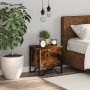 Mesita de noche madera de ingeniería roble ahumado 40x30x40 cm von , Nachttische - Ref: Foro24-848518, Preis: 36,51 €, Rabatt: %