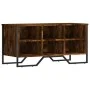 Zapatero de madera de ingeniería roble ahumado 90x38x45,5 cm von , Schuhregale und Schuhorganisatoren - Ref: Foro24-848641, P...