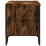 Zapatero de madera de ingeniería roble ahumado 90x38x45,5 cm von , Schuhregale und Schuhorganisatoren - Ref: Foro24-848641, P...
